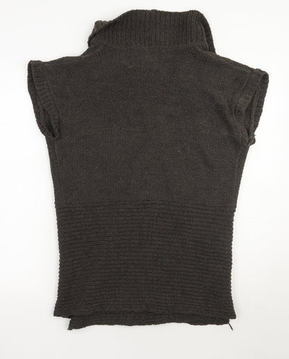 Maine New England Womens Brown Cardigan Jumper Size 16