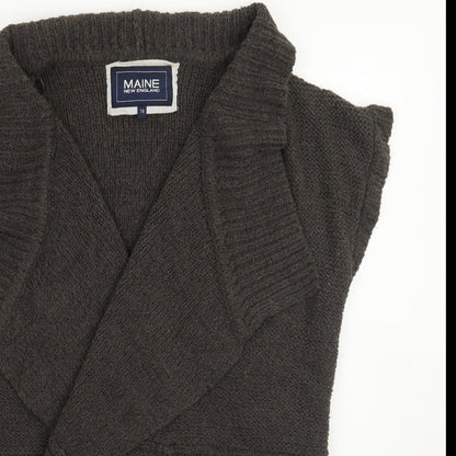 Maine New England Womens Brown Cardigan Jumper Size 16
