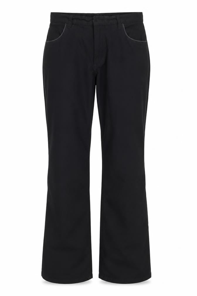 Texas bull Womens Black   Trousers  Size 44 L31 in