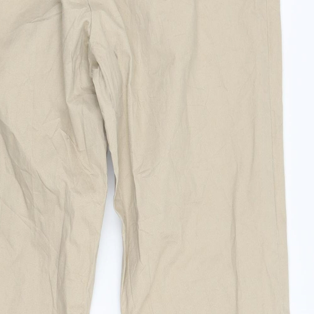 Colours of The World Womens Beige   Chino Trousers Size 40 L29 in