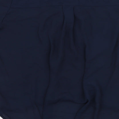 Select Womens Blue   Basic Blouse Size 16