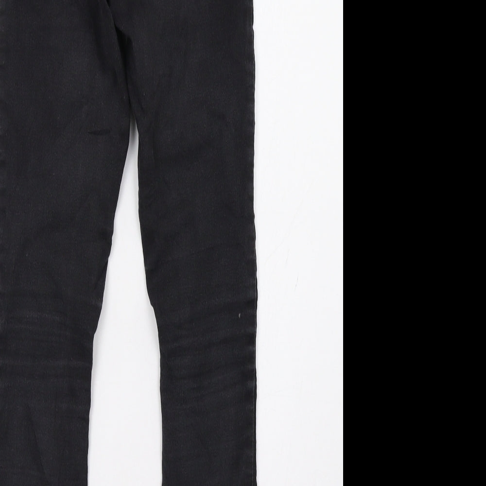 Sinsay Womens Black  Denim Skinny Jeans Size 6 L30 in