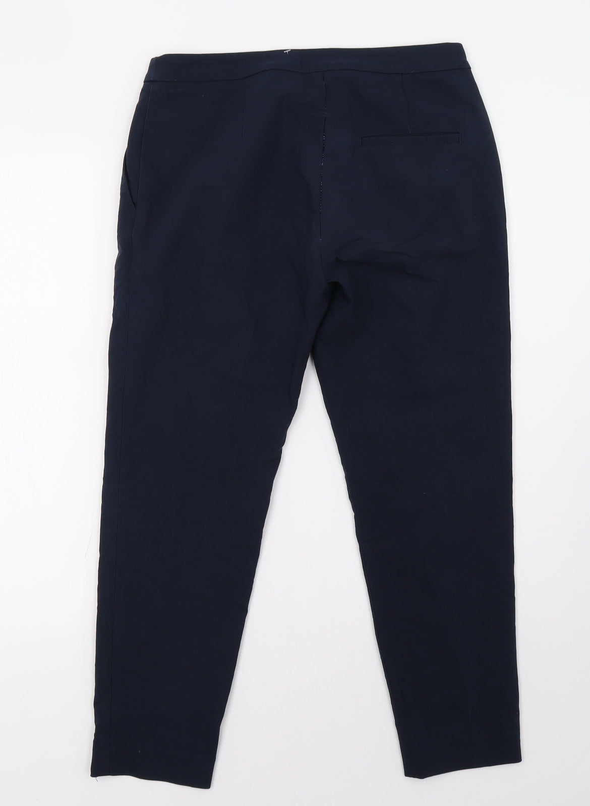H&M Womens Blue   Trousers  Size 10 L27 in