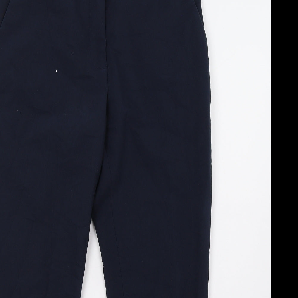 H&M Womens Blue   Trousers  Size 10 L27 in