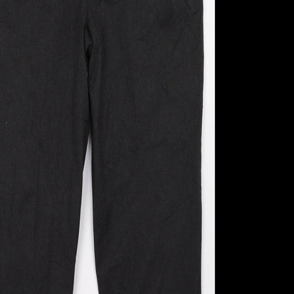 Preworn Womens Black   Trousers  Size 16 L29 in