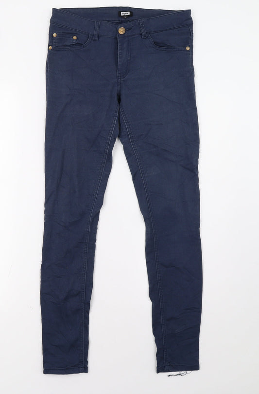 bikbok Womens Blue   Skinny Jeans Size 10 L30 in