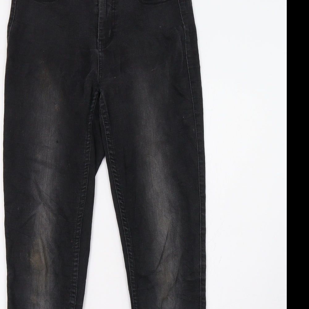 Pieces Womens Black   Skinny Jeans Size 8 L32 in