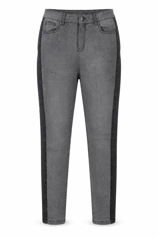 Janina Womens Grey   Straight Jeans Size 10 L32 in