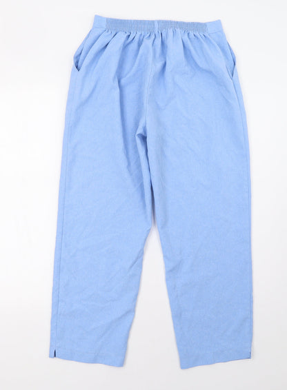 Preworn Womens Blue   Trousers  Size 30 L27 in