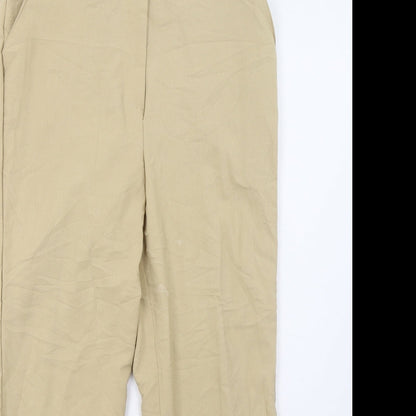 Preworn Womens Beige   Trousers  Size 8 L26 in