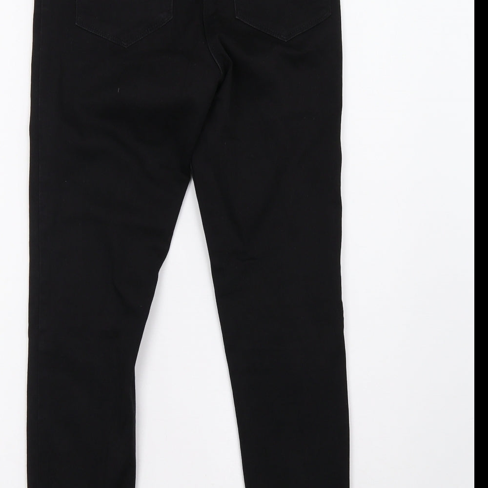 Matalan Womens Black   Skinny Jeans Size 10 L28 in