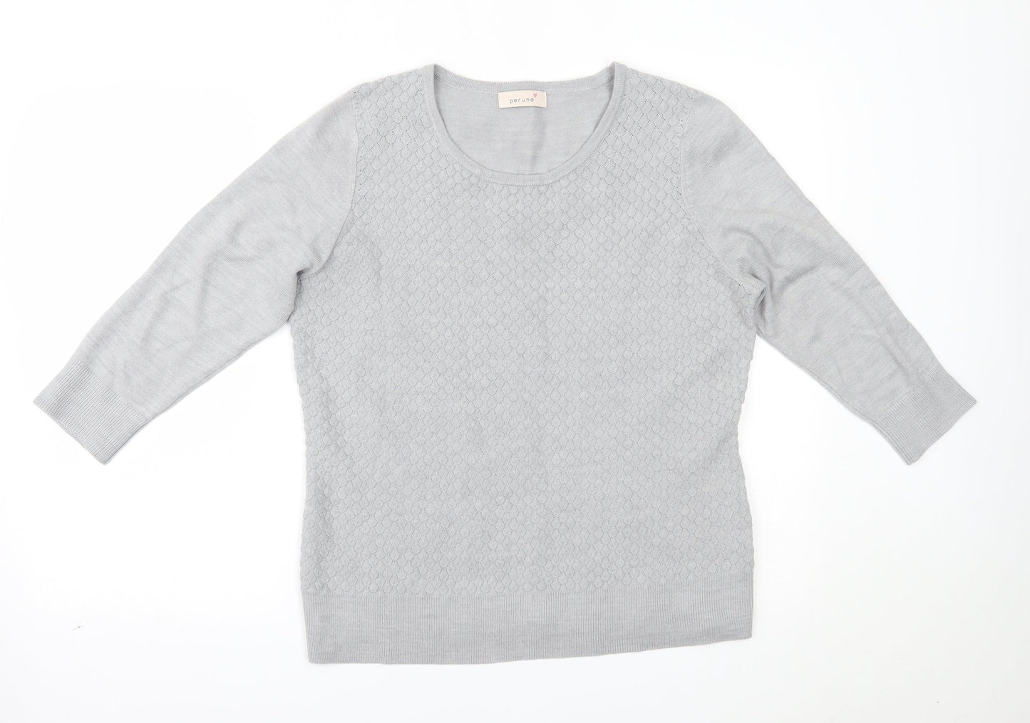 Marks and Spencer Womens Grey   Basic Blouse Size 16