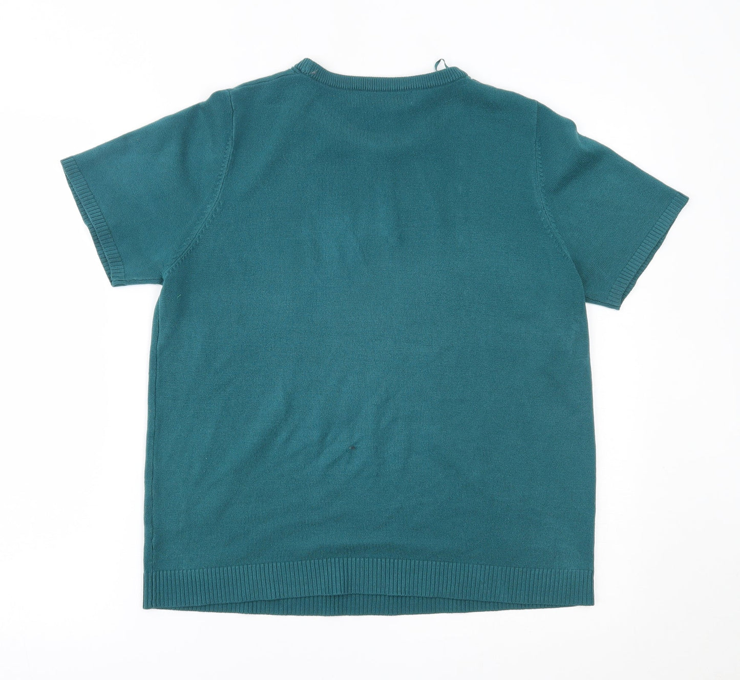 pure & natural Womens Green   Basic Blouse Size 14