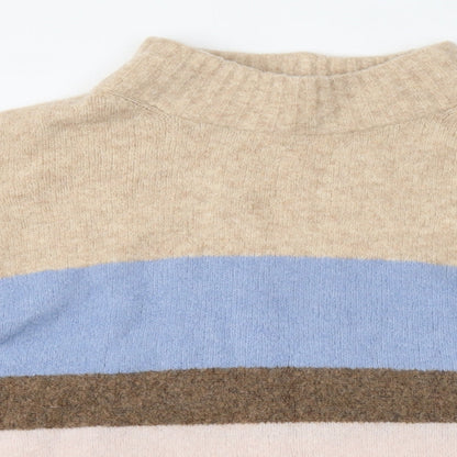 Preloved NEXT Womens Multicoloured Striped  Pullover Jumper Size L - Detail