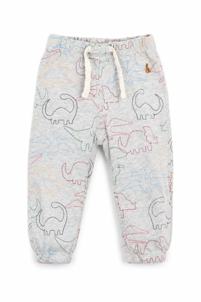 Gap Baby Grey Animal Print  Jogger Trousers Size 12-18 Months