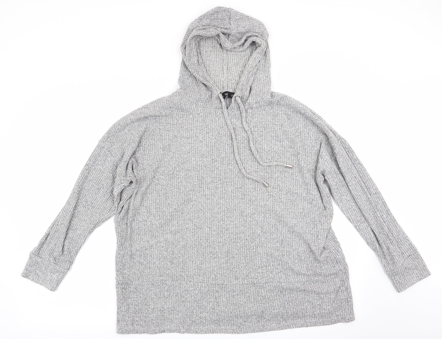Florence and Fred Womens Grey   Pullover Hoodie Size M