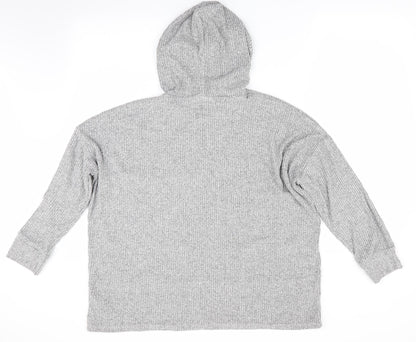 F&F Womens Grey   Pullover Hoodie Size M