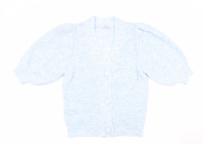 Tu Womens Blue   Cardigan Jumper Size 12
