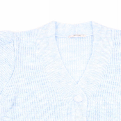 Tu Womens Blue   Cardigan Jumper Size 12
