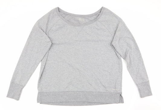 Souluxe Womens Grey   Pullover Sweatshirt Size L