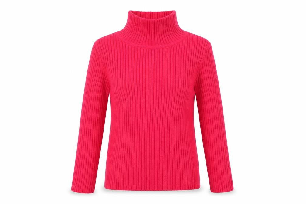 TU Girls Red   Pullover Jumper Size 6 Years  - Subtle glitter effect