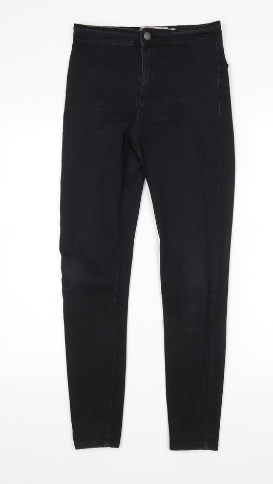 Denim Co Womens Black   Skinny Jeans Size 8 L28 in