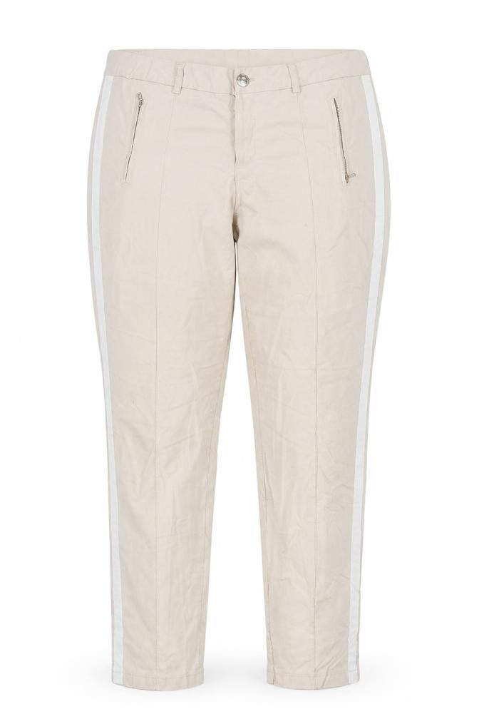Street One Womens Beige   Chino Trousers Size 14 L27 in