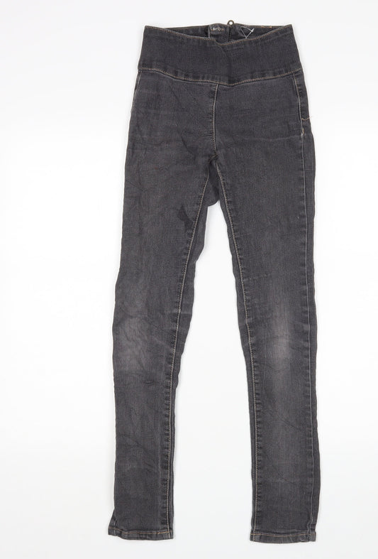 D-XEL Womens Grey   Skinny Jeans Size 10 L30 in