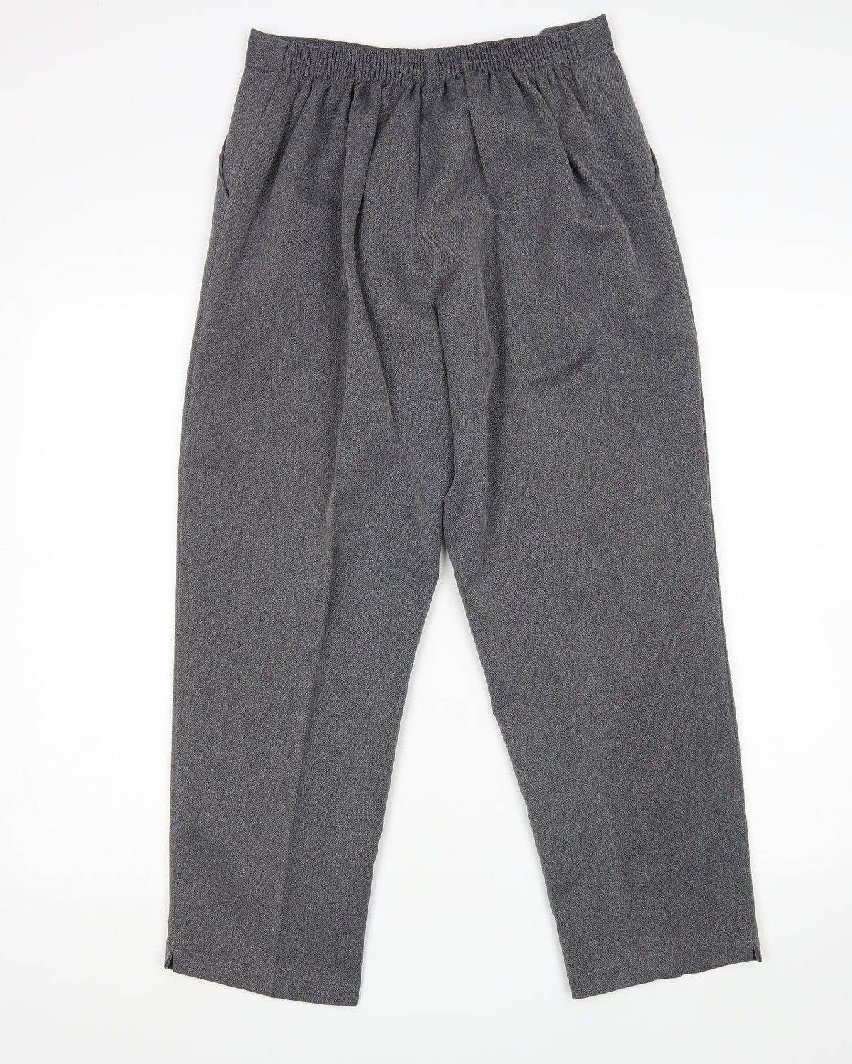 Preworn Womens Grey   Cropped Trousers Size 16 L25 in