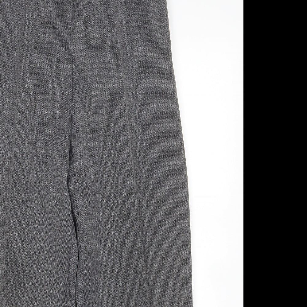 Preworn Womens Grey   Cropped Trousers Size 16 L25 in