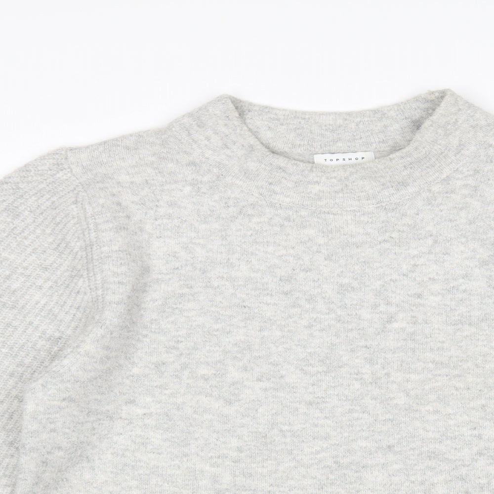 Topshp Womens Grey   Pullover Jumper Size L