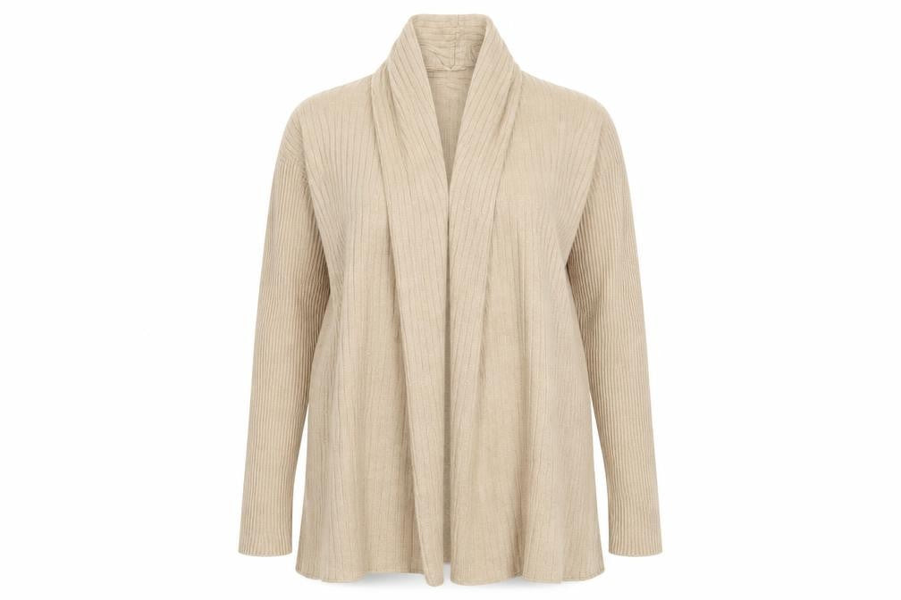Cortefiel Womens Brown   Cardigan Jumper Size L