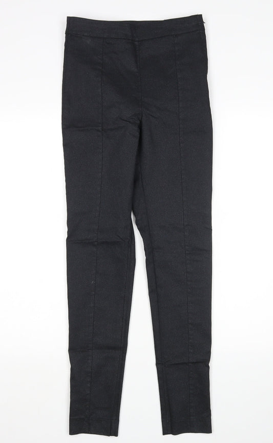 H&M Womens Black   Skinny Jeans Size 8 L29 in