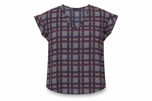 Atmosphere Womens Multicoloured Check  Basic Blouse Size 8