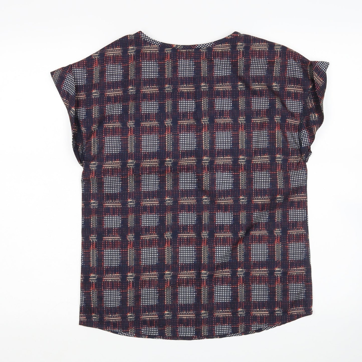 Atmosphere Womens Multicoloured Check  Basic Blouse Size 8