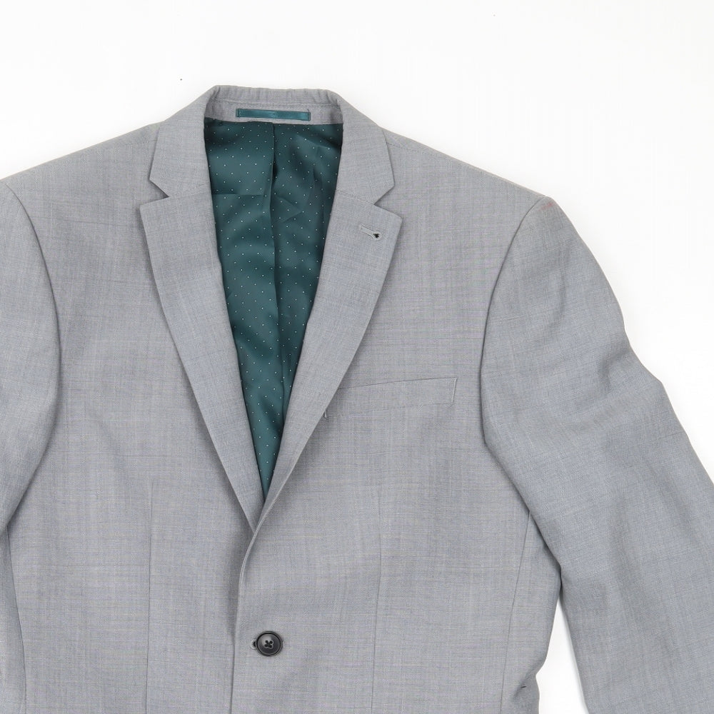 NEXT Mens Silver   Jacket Blazer