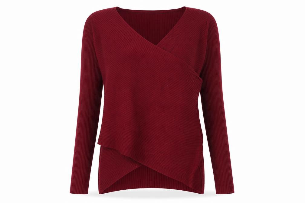 Capsule Womens Red Pullover Jumper One Size