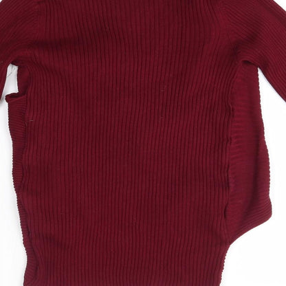 Capsule Womens Red Pullover Jumper One Size