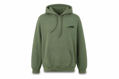 I Bravo 22 Womens Green   Pullover Hoodie Size S