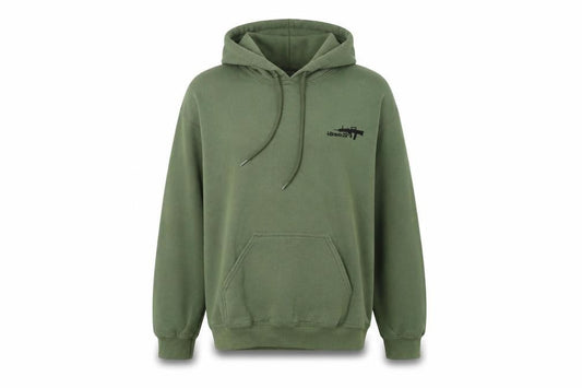 I Bravo 22 Womens Green   Pullover Hoodie Size S