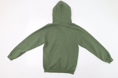 I Bravo 22 Womens Green   Pullover Hoodie Size S