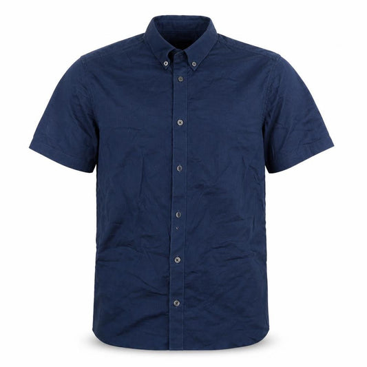 Burton Mens Blue    Button-Up Size M