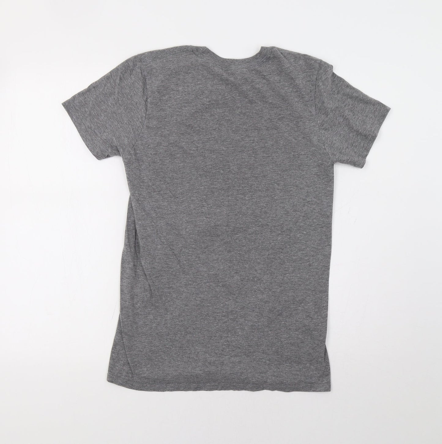 Gildan Womens Grey   Basic T-Shirt Size S  - Car