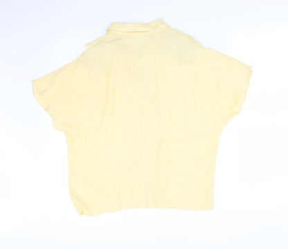 PAUL SEPERATES Womens Yellow   Basic Blouse Size 14