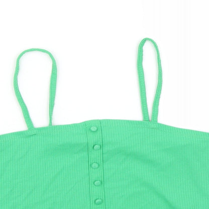 Primark Womens Green   Basic T-Shirt Size S