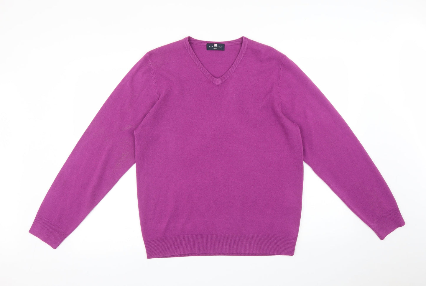 Blue Harbour Mens Purple   Pullover Sweatshirt Size M