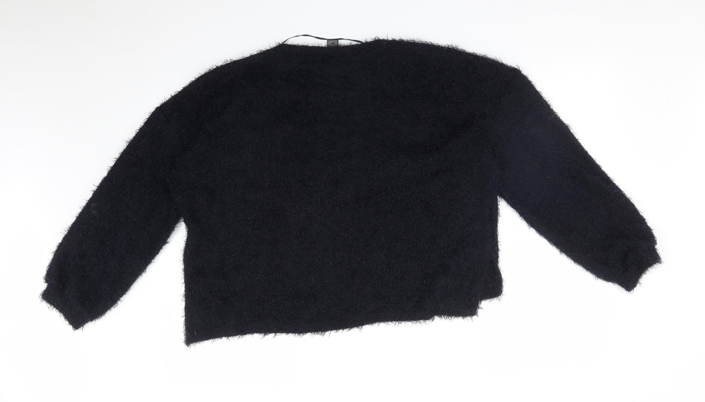 Primark Womens Blue   Pullover Jumper Size M