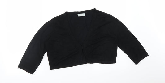 Wallis Womens Black   Cardigan Jumper Size M
