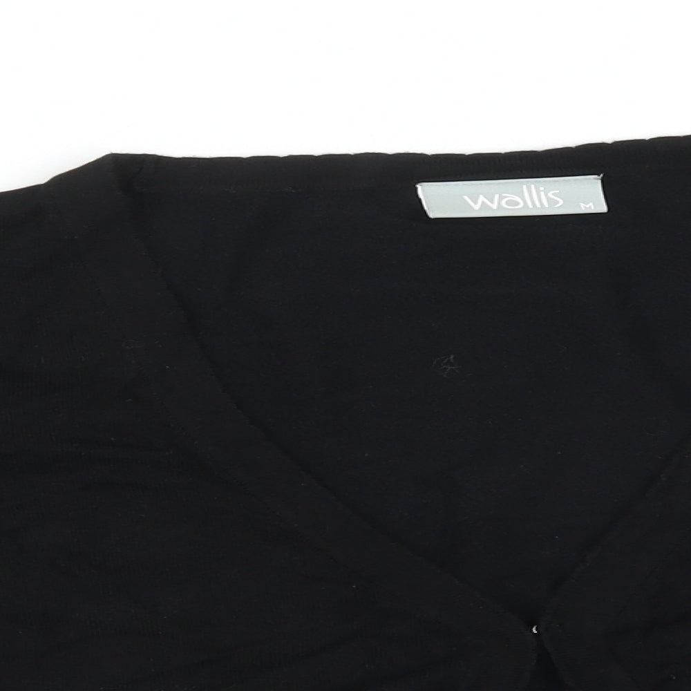 Wallis Womens Black   Cardigan Jumper Size M