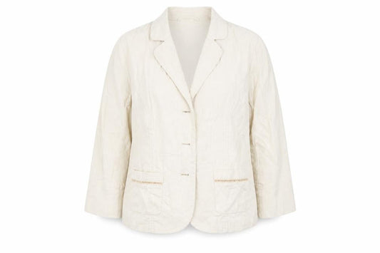 ISLE Womens Beige   Jacket Blazer Size 12